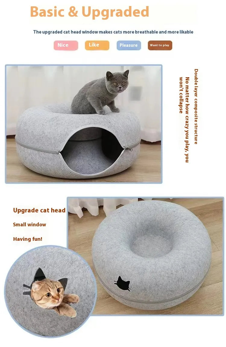 Wagsburg CozyTunnel Cat Cave