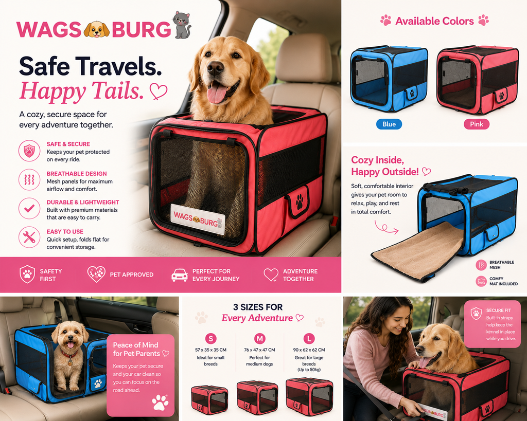 Wagsburg Adventure Travel Kennel