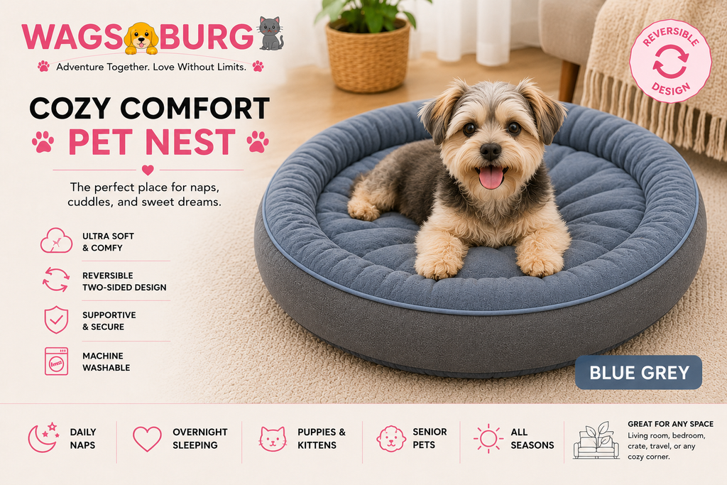 Wagsburg Cozy Comfort Pet Nest