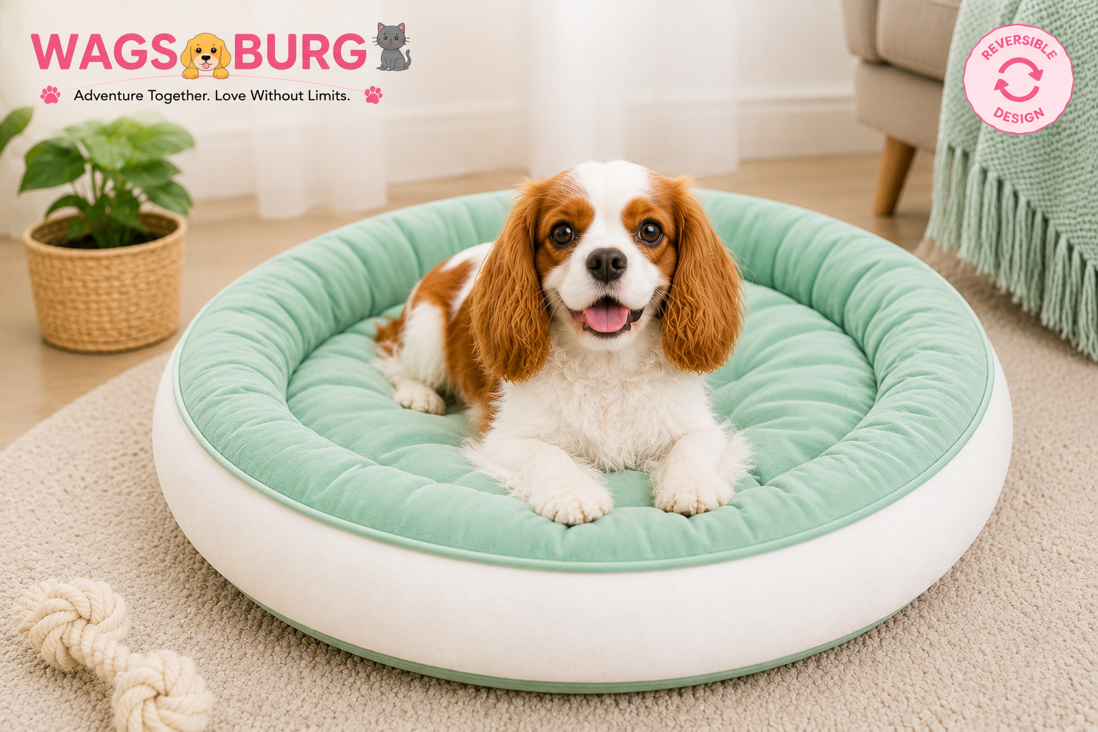 Wagsburg Cozy Comfort Pet Nest
