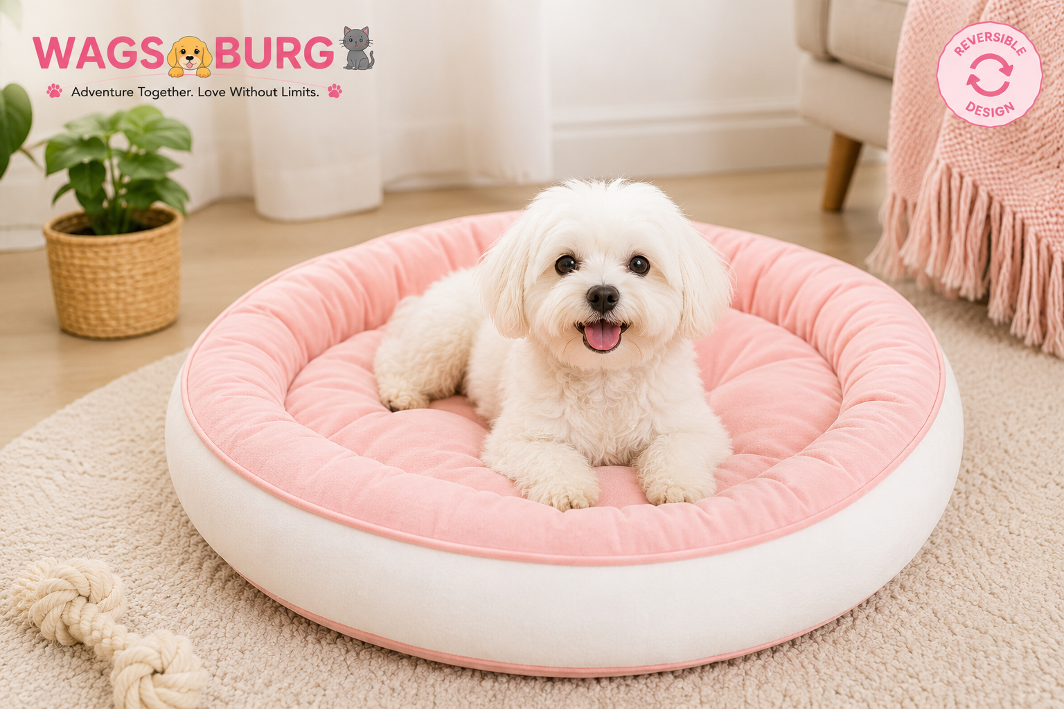 Wagsburg Cozy Comfort Pet Nest