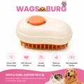 Wagsburg 3-in-1 Steam Pet Grooming Brush