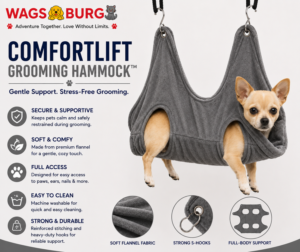Wagsburg ComfortLift Grooming Hammock